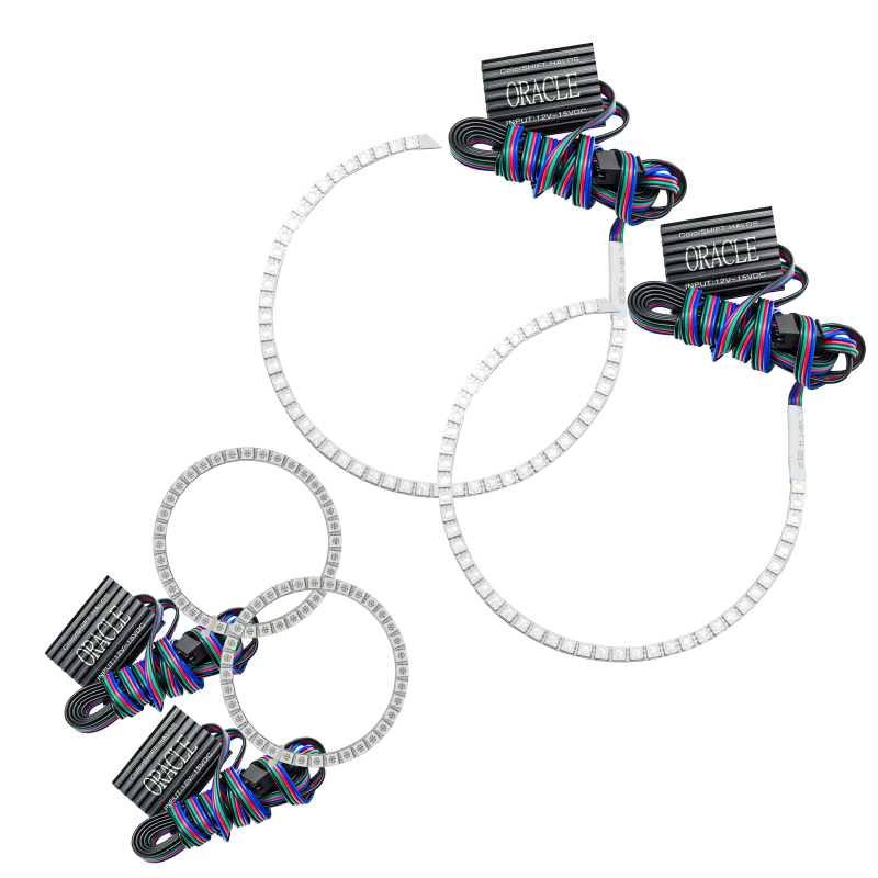 Oracle Volvo S60 05-09 Halo Kit - ColorSHIFT w/o Controller - 2379-334