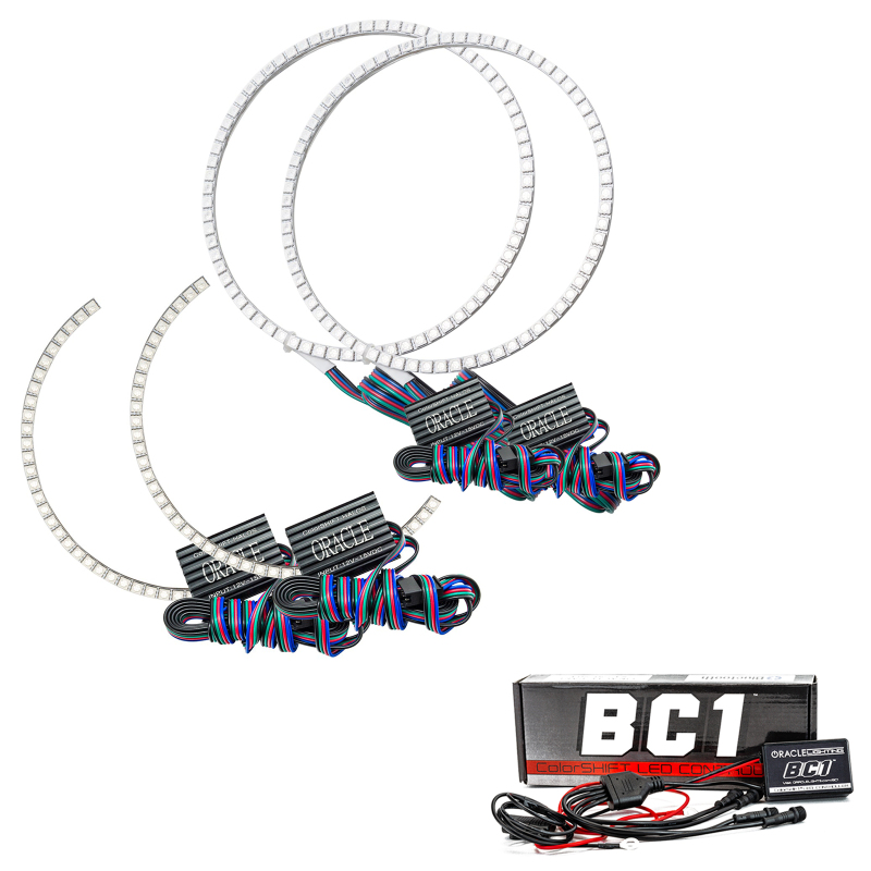 Oracle Toyota Tundra 14-17 Dual Halo Kit - ColorSHIFT w/ BC1 Controller - 2381-335