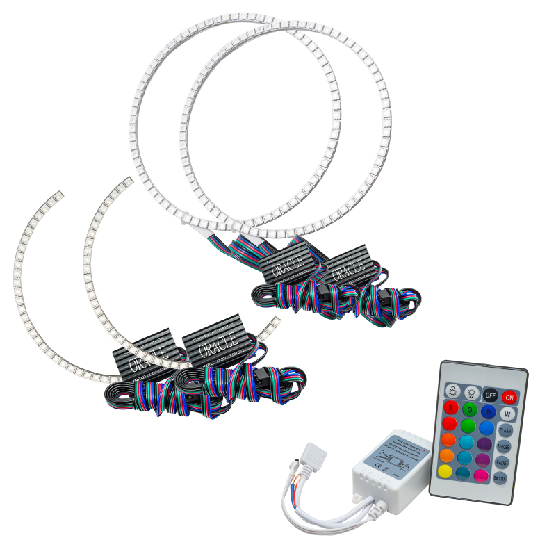 Oracle Toyota Tundra 14-17 Dual Halo Kit - ColorSHIFT w/ Simple Controller - 2381-504