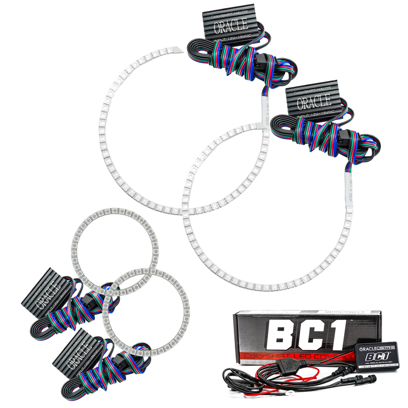 Oracle Mini Cooper 05-08 Halo Kit - ColorSHIFT w/ BC1 Controller - 2431-335