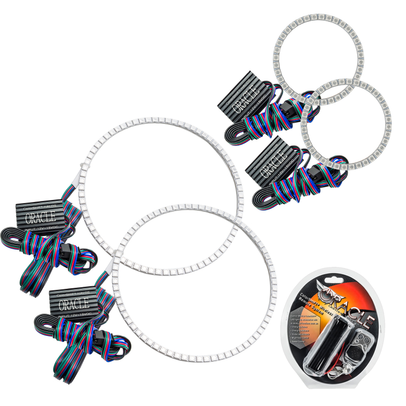 Oracle Harley Street Glide 06-15 LED Halo Kit - ColorSHIFT - 2525-330