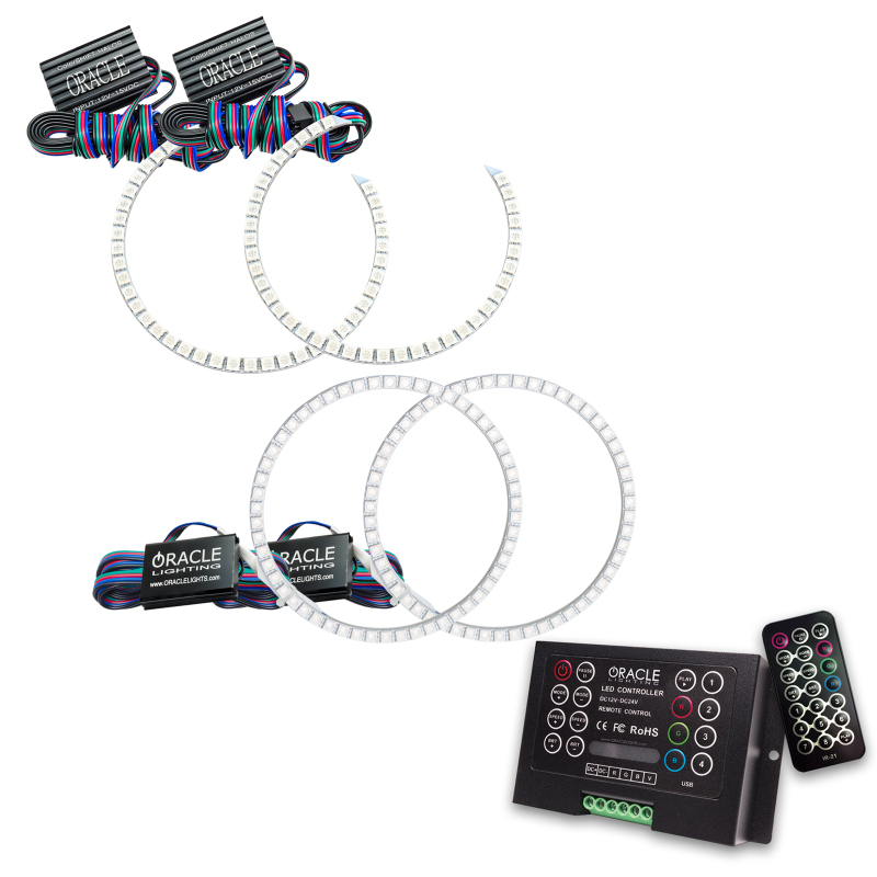 Oracle Nissan Armada 08-15 Halo Kit - ColorSHIFT w/ 2.0 Controller - 2673-333