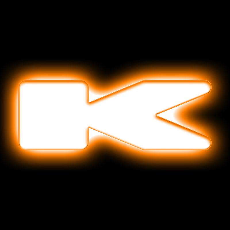 ORACLE Lighting Universal Illuminated LED Letter Badges - Matte Wht Surface Finish - K - 3140-K-005
