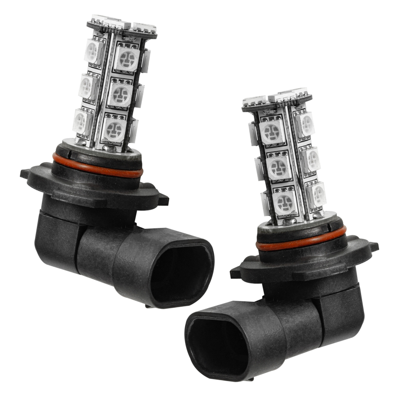 Oracle 9005 18 LED Bulbs (Pair) - Amber - 3603-005