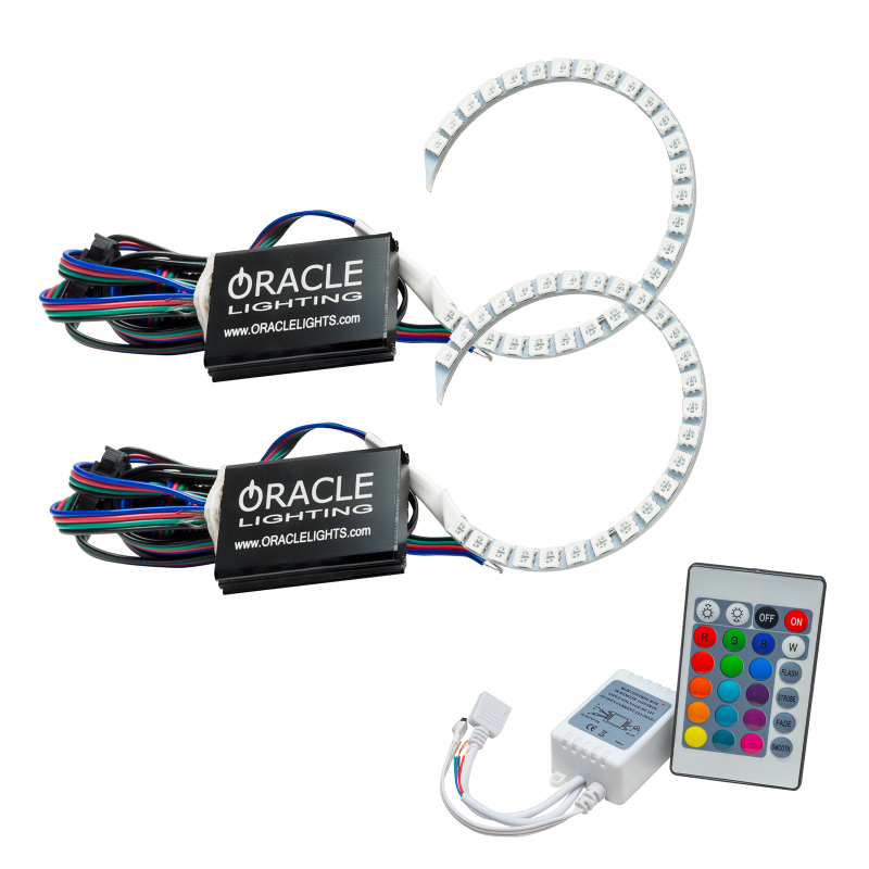Oracle Dodge Charger 15-21 Projector Halo Kit - ColorSHIFT w/ Simple Controller - 3944-504