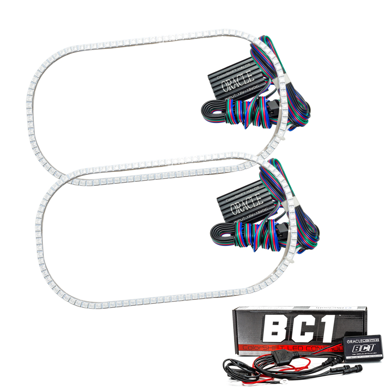 Oracle Ford F250 99-04 Halo Kit - ColorSHIFT w/ BC1 Controller - 3950-335