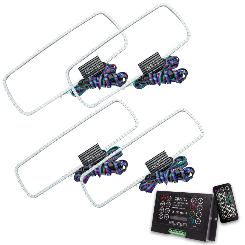Oracle Ford Excursion 05 Halo Kit - ColorSHIFT w/ 2.0 Controller - 3974-333