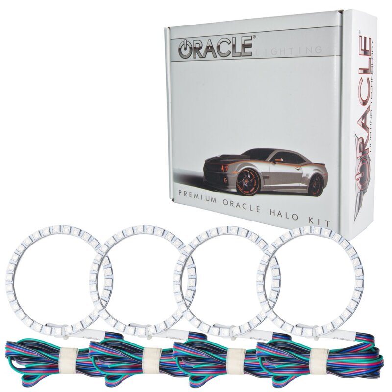 Oracle Chevrolet Silverado 15-20 2500 Halo Kit - ColorSHIFT w/ 2.0 Controller - 3993-333