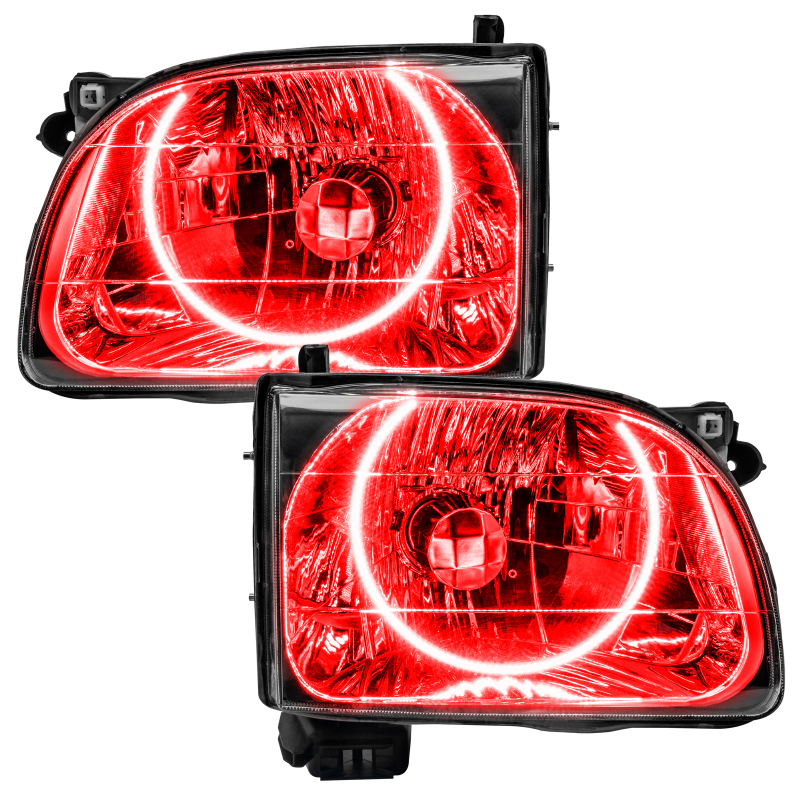 Oracle Lighting 01-04 Toyota Tacoma Pre-Assembled LED Halo Headlights -Red - 7202-003