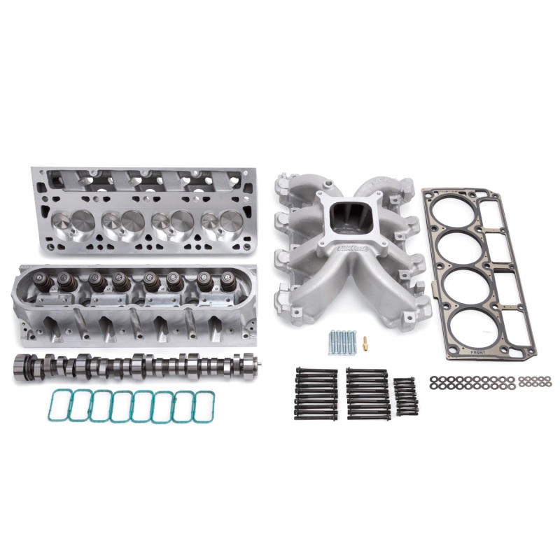 Edelbrock Power Package Top End Kit Victor Jr Series Chevrolet 1997-2004 6 0L LS2 - 2083