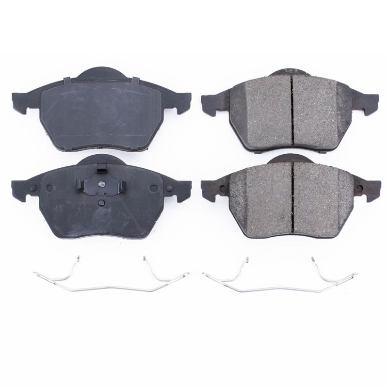 Power Stop 00-03 Audi TT Front Z17 Evo Ceramic Brake Pad w/Hardware - 17-687 Power Stop 00-03 Audi TT Front Z17 Evo Ceramic Brake Pad w/Hardware - 17-687
