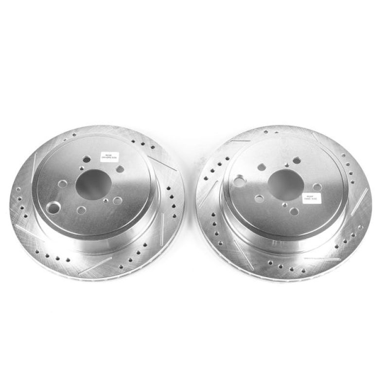 Power Stop 13-16 Scion FR-S Rear Evolution Drilled & Slotted Rotors - Pair - JBR1501XPR Power Stop 13-16 Scion FR-S Rear Evolution Drilled & Slotted Rotors - Pair - JBR1501XPR