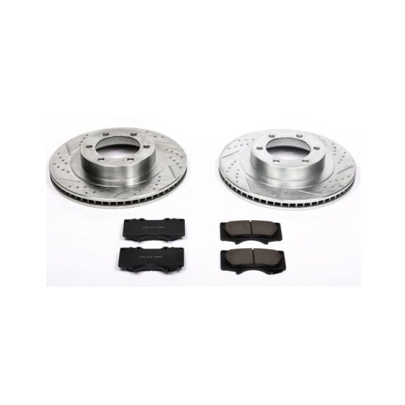 Power Stop 03-09 Lexus GX470 Front Z23 Evolution Sport Brake Kit - K2421