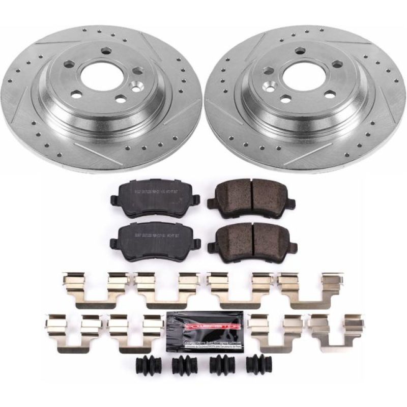 Power Stop 11-18 Volvo S60 Rear Z23 Evolution Sport Brake Kit - K4704 Power Stop 11-18 Volvo S60 Rear Z23 Evolution Sport Brake Kit - K4704
