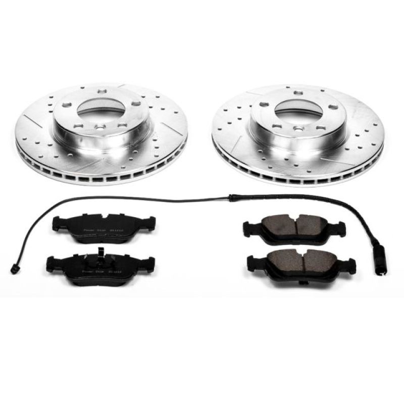 Power Stop 92-98 BMW 318i Front Z23 Evolution Sport Brake Kit - K496 Power Stop 92-98 BMW 318i Front Z23 Evolution Sport Brake Kit - K496