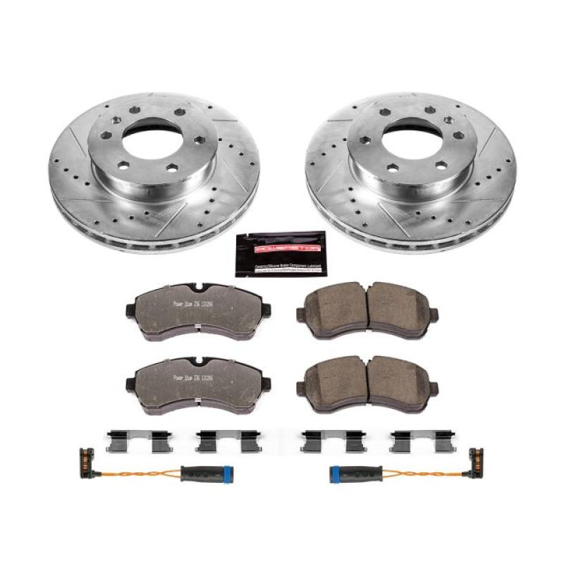 Power Stop 07-09 Dodge Sprinter 3500 Front Z36 Truck & Tow Brake Kit - K6234-36