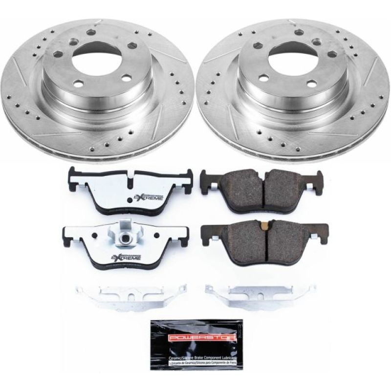 Power Stop 14-16 BMW 228i Rear Z26 Street Warrior Brake Kit - K6656-26