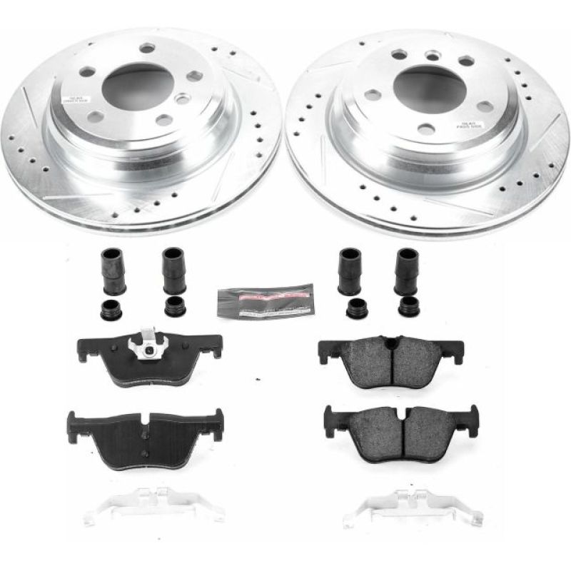 Power Stop 13-18 BMW 320i xDrive Rear Z23 Evolution Sport Brake Kit - K6852 Power Stop 13-18 BMW 320i xDrive Rear Z23 Evolution Sport Brake Kit - K6852