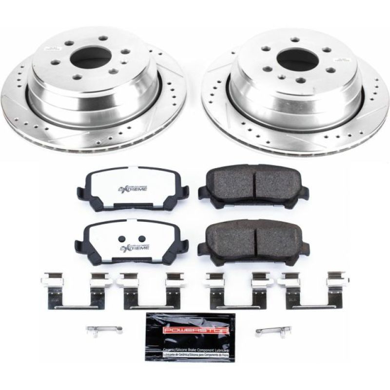 Power Stop 15-18 Chevrolet Colorado Rear Z36 Truck & Tow Brake Kit - K7127-36 Power Stop 15-18 Chevrolet Colorado Rear Z36 Truck & Tow Brake Kit - K7127-36