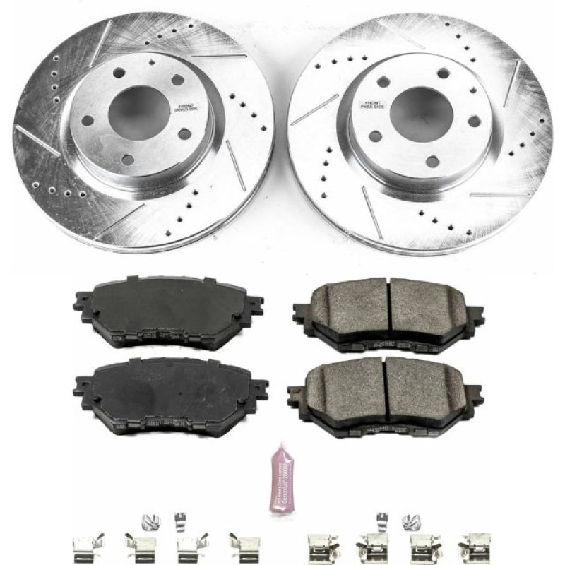 Power Stop 17-18 Mazda 3 Front Z23 Evolution Sport Brake Kit - K7517