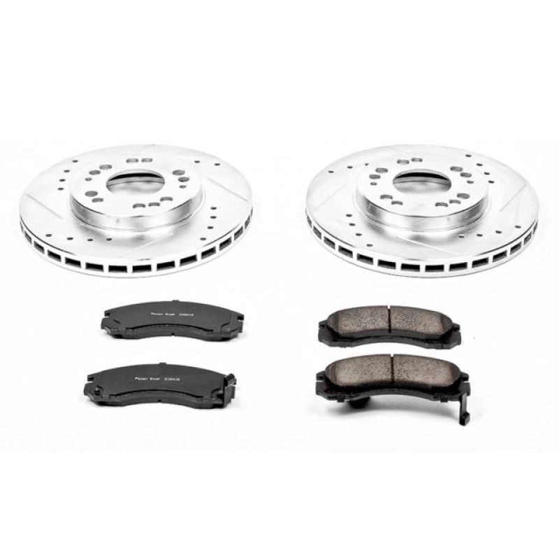 Power Stop 91-96 Dodge Stealth Front Z23 Evolution Sport Brake Kit - K798