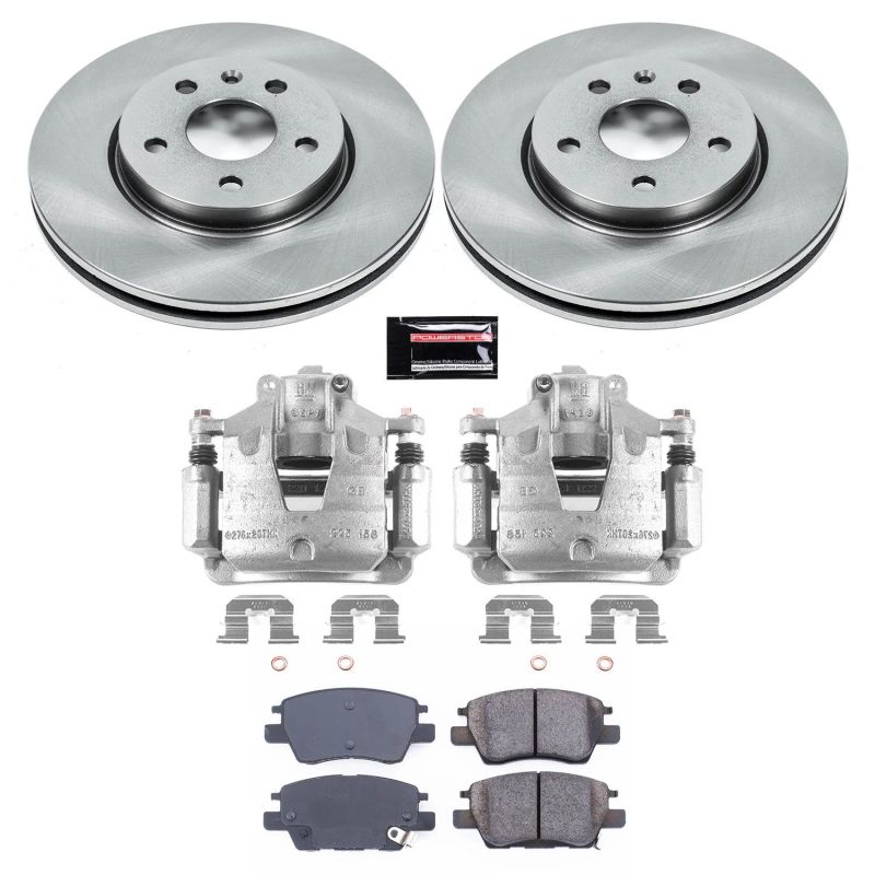 Power Stop 17-19 Chevrolet Bolt EV Front Autospecialty Brake Kit w/Calipers - KCOE7399