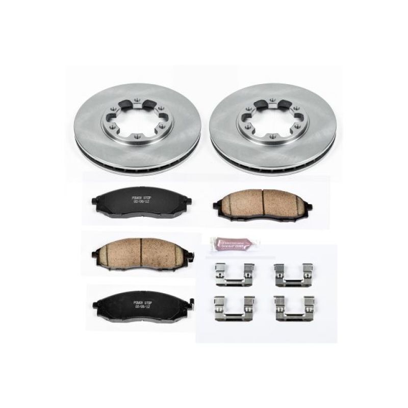 Power Stop 03-04 Nissan Frontier Front Autospecialty Brake Kit - KOE1176 Power Stop 03-04 Nissan Frontier Front Autospecialty Brake Kit - KOE1176