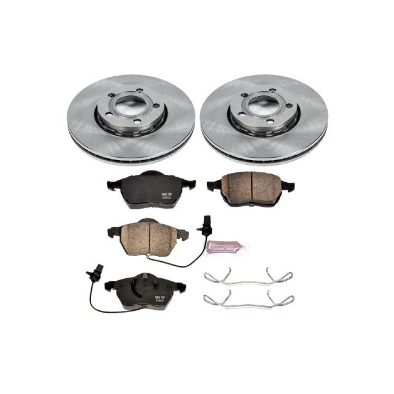 Power Stop 99-04 Audi A4 Front Autospecialty Brake Kit - KOE528