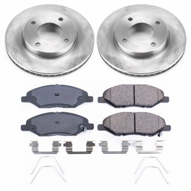 Power Stop 09-11 Nissan Versa Front Autospecialty Brake Kit - KOE5862