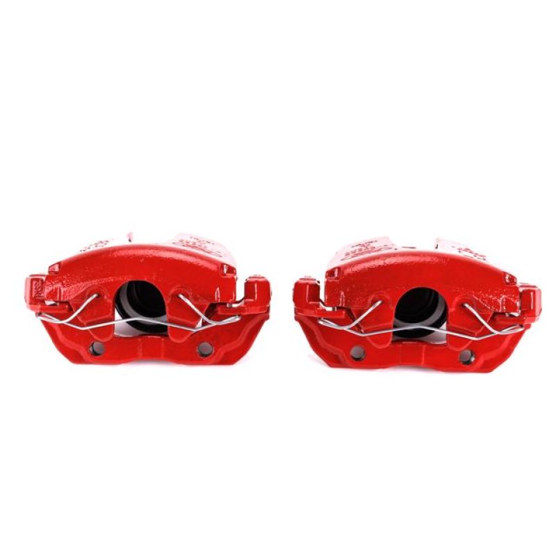 Power Stop 13-18 Ford C-Max Front Red Calipers w/Brackets - Pair - S2942D Power Stop 13-18 Ford C-Max Front Red Calipers w/Brackets - Pair - S2942D