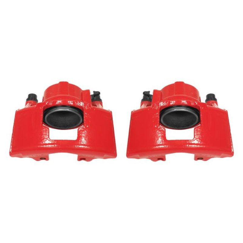 Power Stop 1994 Chevrolet Blazer Front Red Calipers w/o Brackets - Pair - S4297