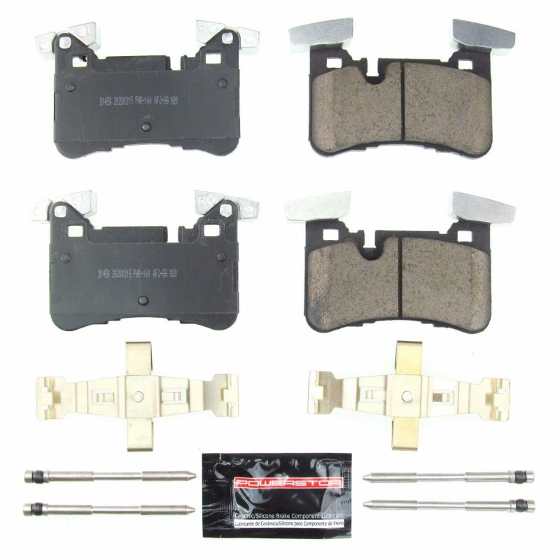 Power Stop 2012 Mercedes-Benz C63 AMG Rear Z23 Evolution Sport Brake Pads w/Hardware - Z23-1450 Power Stop 2012 Mercedes-Benz C63 AMG Rear Z23 Evolution Sport Brake Pads w/Hardware - Z23-1450