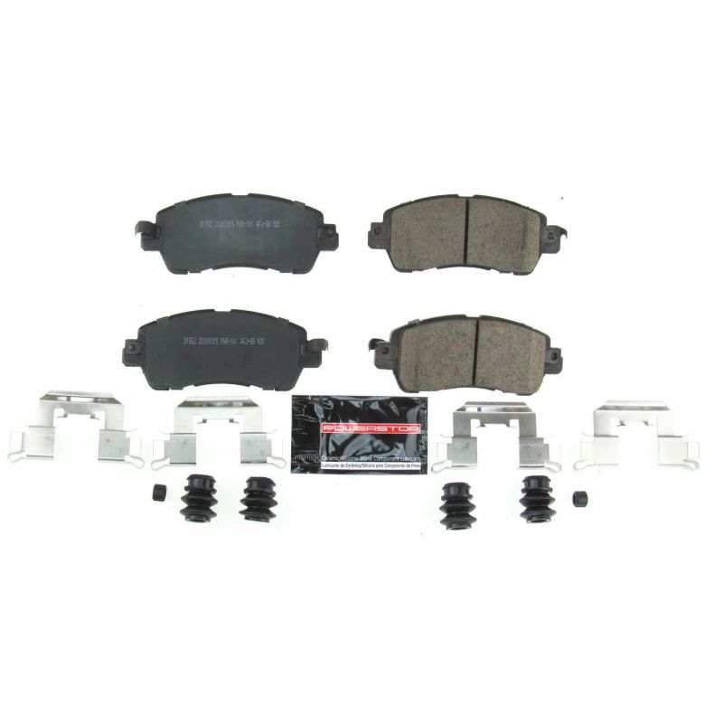 Power Stop 2016 Scion iA Front Z23 Evolution Sport Brake Pads w/Hardware - Z23-1852 Power Stop 2016 Scion iA Front Z23 Evolution Sport Brake Pads w/Hardware - Z23-1852