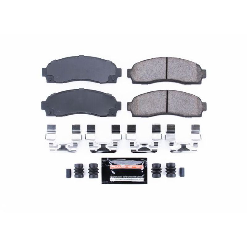 Power Stop 05-06 Chevrolet Equinox Front Z23 Evolution Sport Brake Pads w/Hardware - Z23-833 Power Stop 05-06 Chevrolet Equinox Front Z23 Evolution Sport Brake Pads w/Hardware - Z23-833