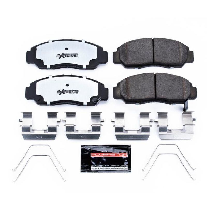 Power Stop 06-15 Honda Civic Front Z26 Street Brake Pad w/Hardware - Z26-1608 Power Stop 06-15 Honda Civic Front Z26 Street Brake Pad w/Hardware - Z26-1608