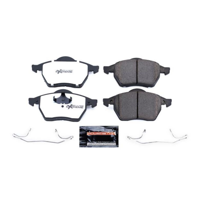 Power Stop 00-03 Audi TT Front Z26 Street Brake Pad w/Hardware - Z26-687 Power Stop 00-03 Audi TT Front Z26 Street Brake Pad w/Hardware - Z26-687