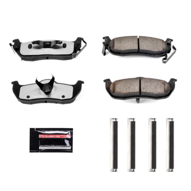 Power Stop 04-10 Infiniti QX56 Rear Z36 Truck & Tow Brake Pads w/Hardware - Z36-1041 Power Stop 04-10 Infiniti QX56 Rear Z36 Truck & Tow Brake Pads w/Hardware - Z36-1041