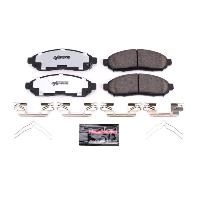 Power Stop 16-18 Chevrolet City Express Front Z36 Truck & Tow Brake Pads w/Hardware - Z36-1094 Power Stop 16-18 Chevrolet City Express Front Z36 Truck & Tow Brake Pads w/Hardware - Z36-1094