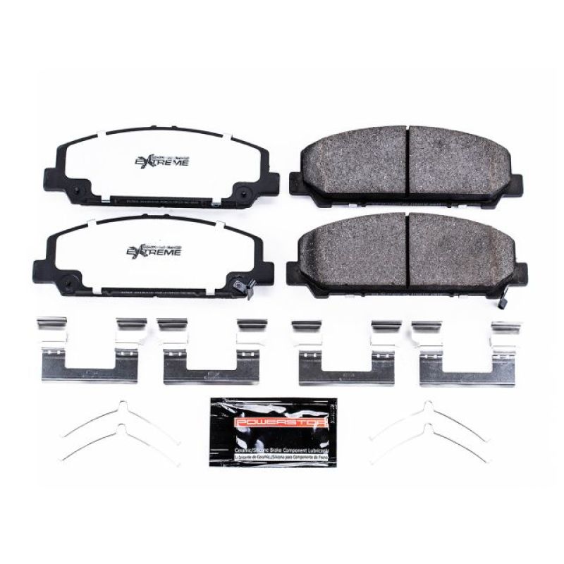 Power Stop 11-13 Infiniti QX56 Front Z36 Truck & Tow Brake Pads w/Hardware - Z36-1509 Power Stop 11-13 Infiniti QX56 Front Z36 Truck & Tow Brake Pads w/Hardware - Z36-1509