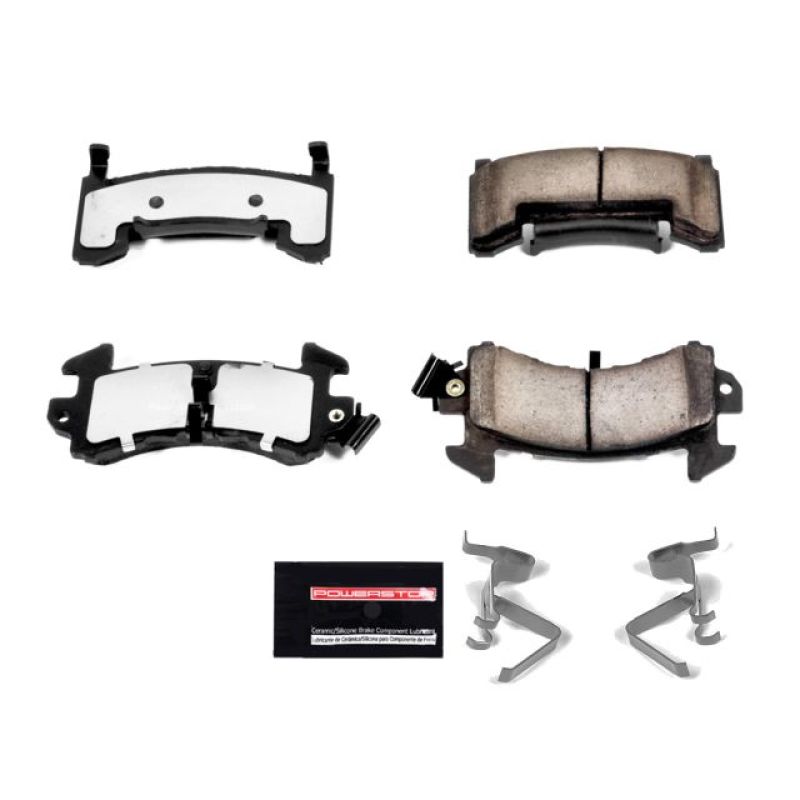 Power Stop 79-85 Avanti II Front or Rear Z36 Truck & Tow Brake Pads w/Hardware - Z36-154 Power Stop 79-85 Avanti II Front or Rear Z36 Truck & Tow Brake Pads w/Hardware - Z36-154