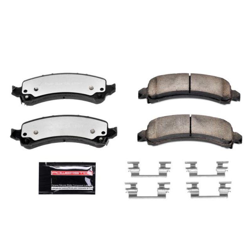 Power Stop 02-06 Cadillac Escalade Rear Z36 Truck & Tow Brake Pads w/Hardware - Z36-974A