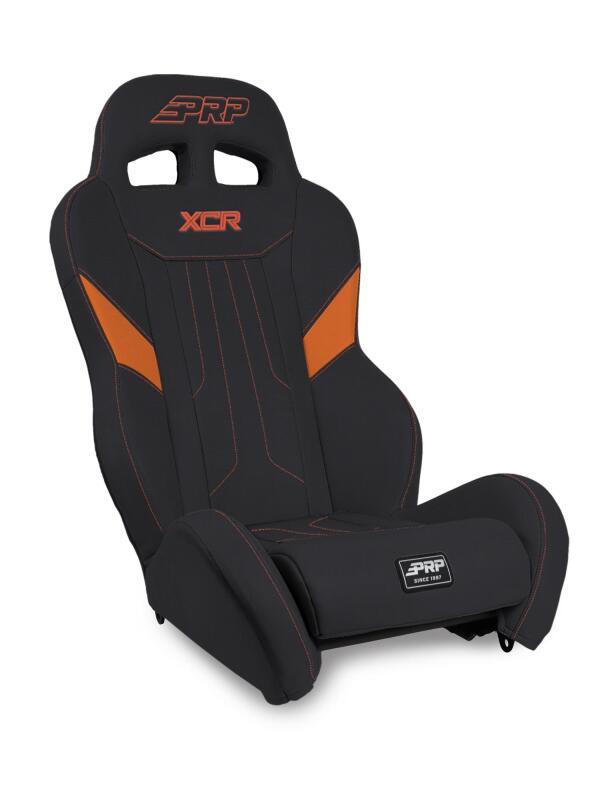 PRP XCR Suspension Seat - Black/Orange - A8001-PORXP-207