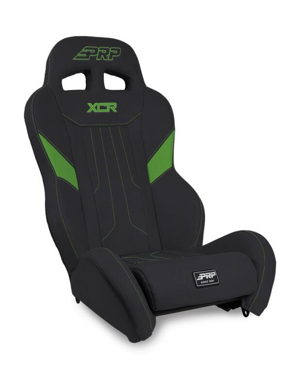 PRP XCR Suspension Seat - Black/Green - A8001-PORXP-W