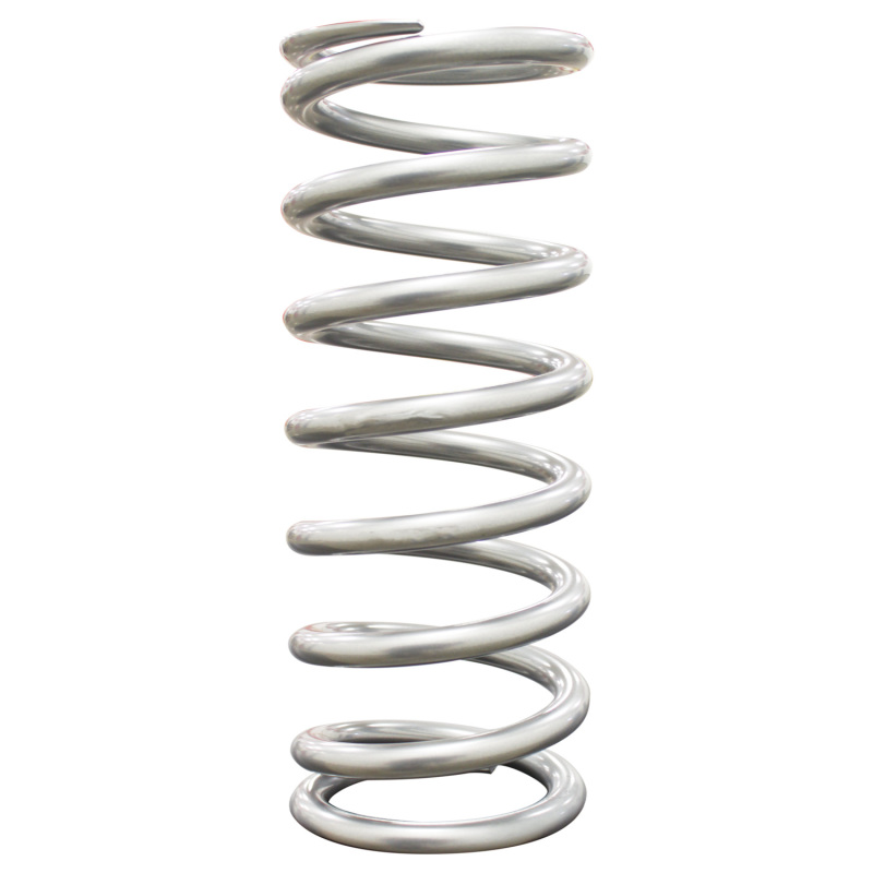 QA1 1-7/8in ID Tapered High Travel Spring - 10in Length x 150lbs/in - Silver Powder Coated - 10HTS150