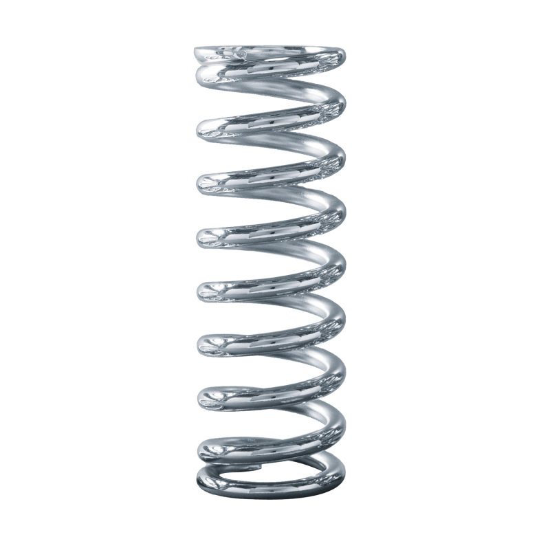 QA1 2-1/2in ID Spring - 8in Length x 200lbs/in - Chrome Plated - 8CS200