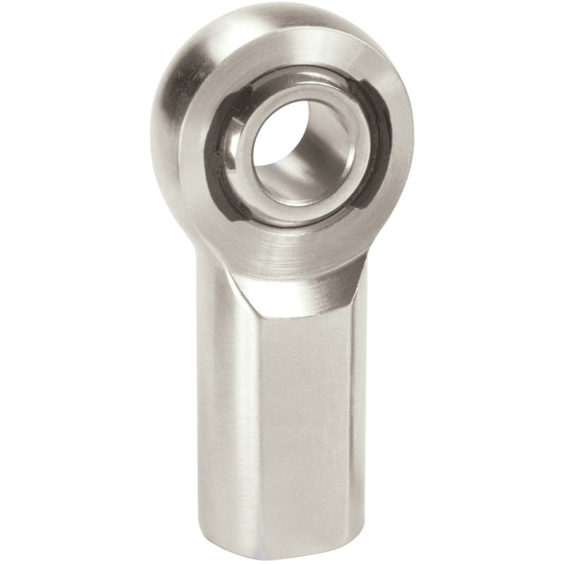 QA1 X Series Endura Rod End - Female/Left Hand - 12mm Bore x M12x1.75 - Alloy Steel - MXFL12
