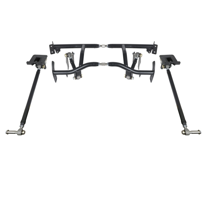 Ridetech 70-81 GM F-Body Bolt-On 4-Link with Double Adj. Bars, R-Joints, Cradle, and Other Hardware - 11177187