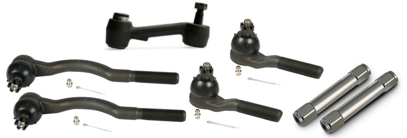 Ridetech 65-66 Ford Mustang Steering Linkage Kit w/ OE Manual Steering or Power Conversion - 12099535