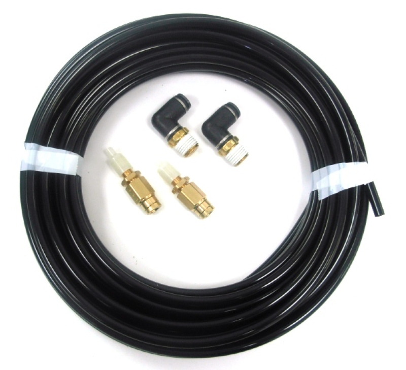 Ridetech Inflation Kit with 2 Schrader Valves and 90 Degree Fittings - 32000002