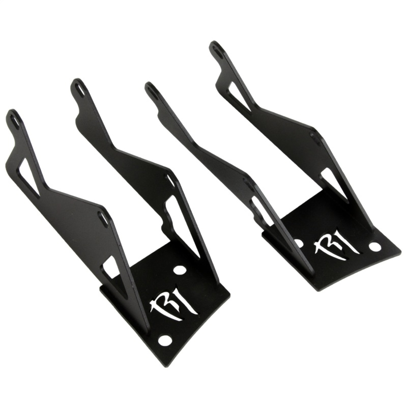 Rigid Industries Jeep JK - Double A-Pillar Mount - Mounts 2 sets of Dually/D2 - 40335